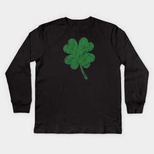 Irish shamrock design T-Shirt Kids Long Sleeve T-Shirt